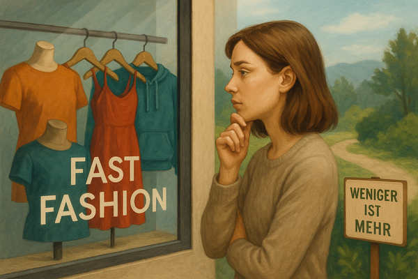 Weniger ist mehr:  Das Potenzial bewusster Konsumentscheidungen zur Reduktion von CO₂-Emissionen  im Modekonsum